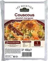 Mängden socker i Couscous Bocaron Poulet, merguez