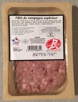 Mängden socker i Pâté de campagne supérieur