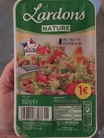 Mängden socker i Lardons nature