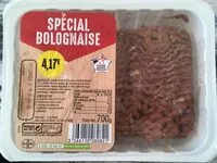Mängden socker i Spécial bolognaise