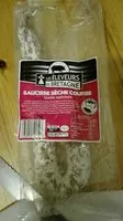 Mängden socker i Saucisse sèche courbe
