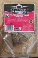 Mängden socker i Paté de campagne Breton