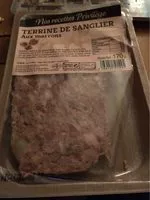 Mängden socker i Terrine de sanglier aux marrons