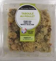 Mängden socker i Taboulé au Poulet