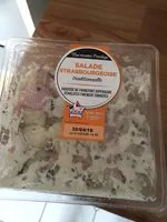 Mängden socker i salade strasbourgeoise traditionnelle