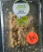 Mängden socker i Taboulé au poulet