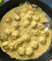 Mängden socker i Boulettes de boeuf saice curry