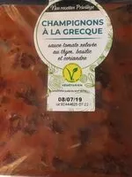 Mängden socker i Champignon à la grecque