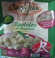 Mängden socker i Ravioles du Dauphiné AOP label Rouge - surgelées