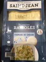 Mängden socker i Ravioles farcies au fromage de chèvre