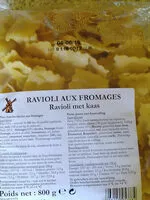 Mängden socker i Raviolis farcis aux fromages
