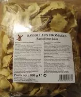 Mängden socker i Ravioli aux fromages