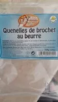 Mängden socker i Quenelles de brochet au beurre
