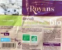 Mängden socker i Ravioli Emmental Basilic
