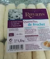 Mängden socker i Quenelles de brochet