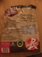 Mängden socker i Ravioles du dauphine