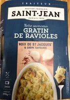 Mängden socker i Gratin de Ravioles aux Noix de St Jacques & Crème safranée