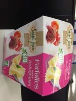 Mängden socker i Saveur Express Farfalles Sauce Bolognaise