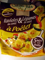 Mängden socker i A comté du soleil - Ravioles & Légumes