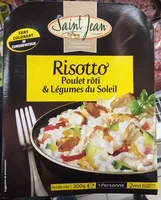 Mängden socker i Risotto Poulet rôti & Légumes du soleil