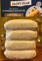 Mängden socker i Suprêmes soufflés cèpes girolles