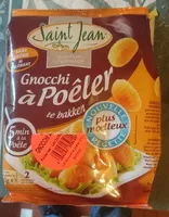 Mängden socker i Gnocchi à poeler