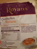 Mängden socker i Quenelles