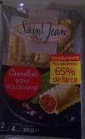 Mängden socker i Cannelloni boeuf bolognaise
