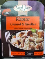 Mängden socker i Risotto canard & girolles