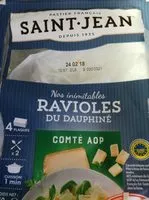 Mängden socker i Ravioles du dauphiné comté AOP