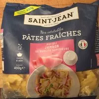 Mängden socker i Nos véritables Pâtes fraîches raviolis jambon