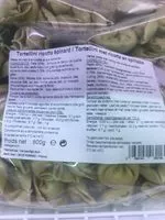 Mängden socker i Tortellini ricotta épinards