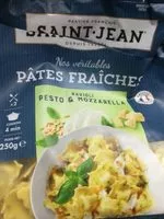 Mängden socker i Pates fraîches ravioli pesto-mozarella