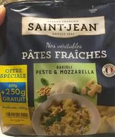 Mängden socker i Ravioli Pesto & mozzarella