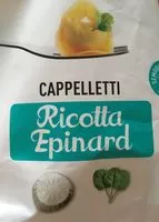 Mängden socker i Cappelletti Ricotta epinard