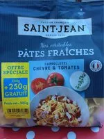 Mängden socker i Cappelleti chèvre et tomate