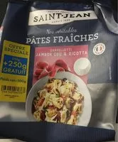 Mängden socker i Pâtes fraiches cappelletti jambon cru et ricotta