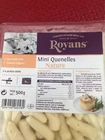 Mängden socker i Mini quenelles nature