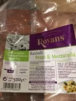 Mängden socker i Ravioli pesto et mozzarella