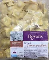 Mängden socker i Ravioli Girolles persillees