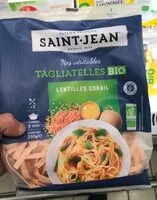 Mängden socker i Tagliatelles bio - Lentilles corail