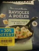 Mängden socker i Ravioles à poêler