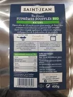 Mängden socker i Suprêmes soufflés bio nature