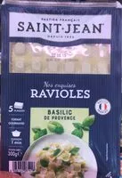 Mängden socker i Ravioles Basilic de Provence