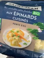 Mängden socker i Pates fraiches saint jean