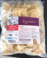 Mängden socker i Ravioli boeuf & poivre de Timut