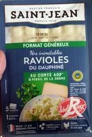 Mängden socker i Ravioles du Dauphiné au Comté AOP et persil de la Drôme