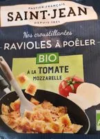 Mängden socker i Ravioles à poêler BIO à la tomate mozarelle