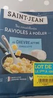 Mängden socker i Raviolis à poeler au chèvre affiné