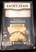 Mängden socker i Nos exquises ravioles au reblochon de Savoie AOP